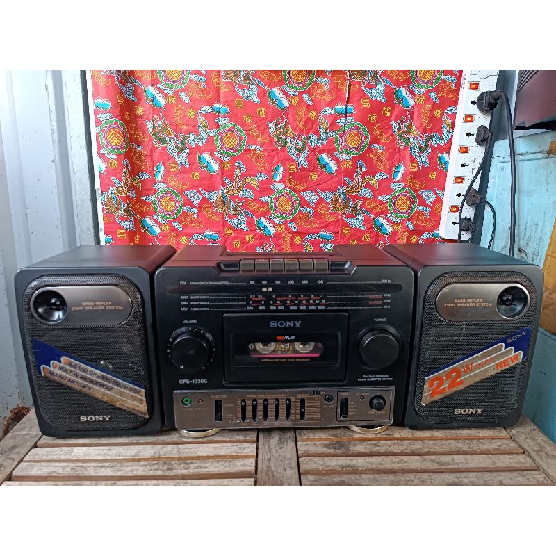 Đài Radio Cassette Sony CFS-1030S