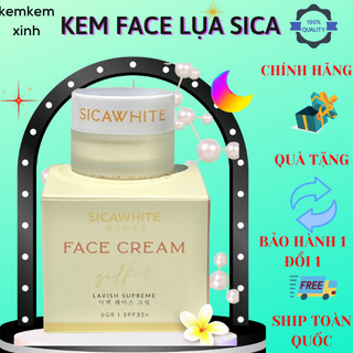 Face silk, kem face Lụa sica white dưỡng da cao cấp dành cho da dầu MINI 6g