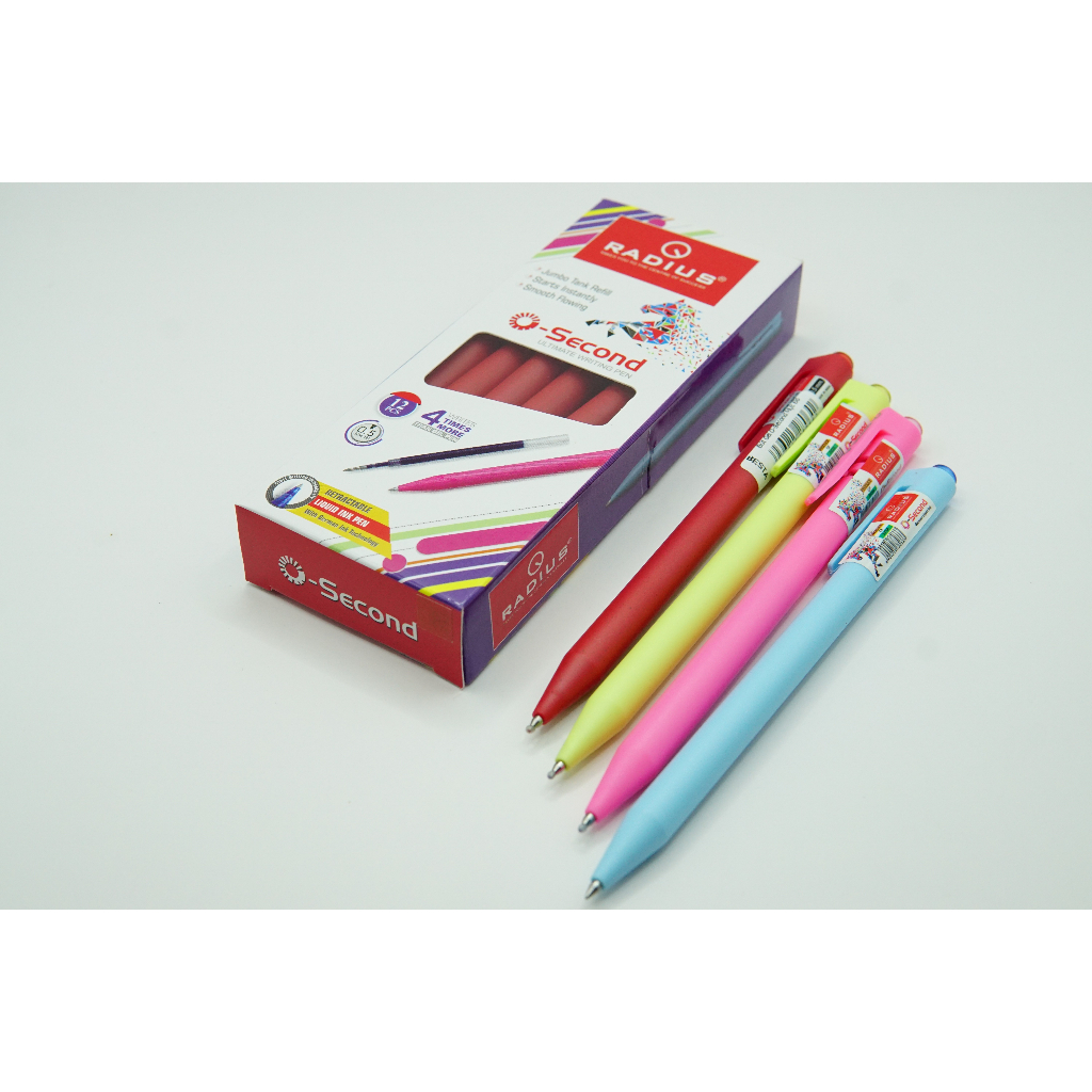 Bút Gel Bấm O-Second - Top 1 Viết Mượt - Công Nghệ Mực Đức