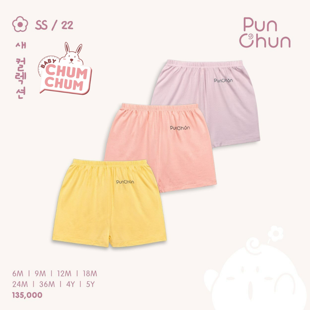 Set Quần Cộc Bé Gái PUNCHUN SS22D4