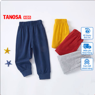 Quần Dài,Quần Chục Chất Thun Lạnh, Chất Gân Tăm,Chất Cotton Bo Gấu Cho Bé Trai Bé Gái
