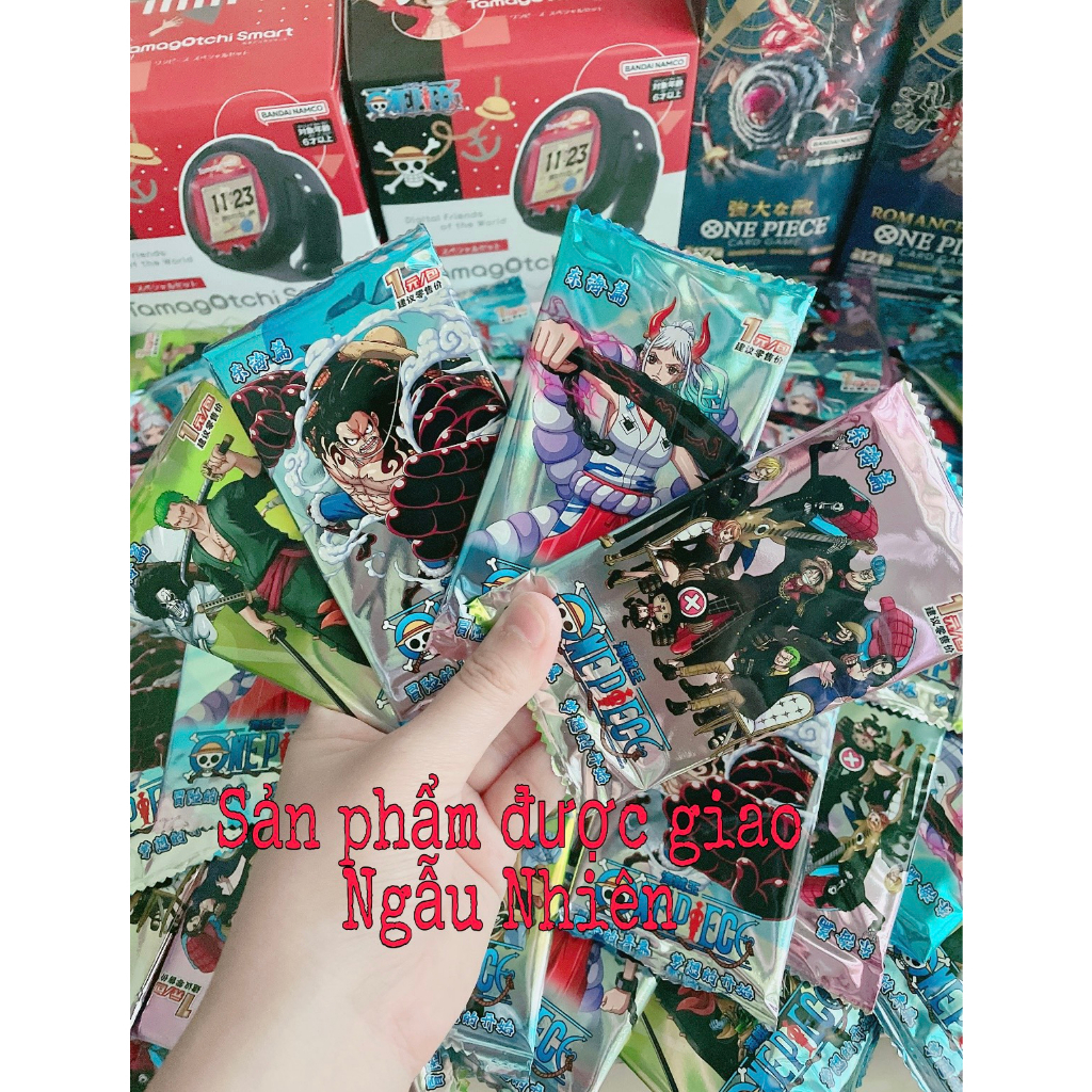 Thẻ nhân phẩm Anime One Piece  -  Vua hải tặc ngẫu nhiên siêu rẻ