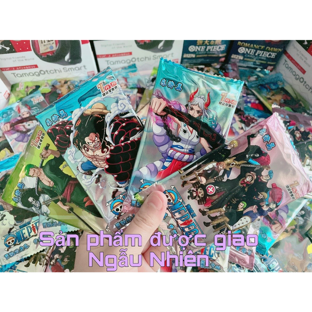 Thẻ nhân phẩm Anime One Piece  -  Vua hải tặc ngẫu nhiên siêu rẻ