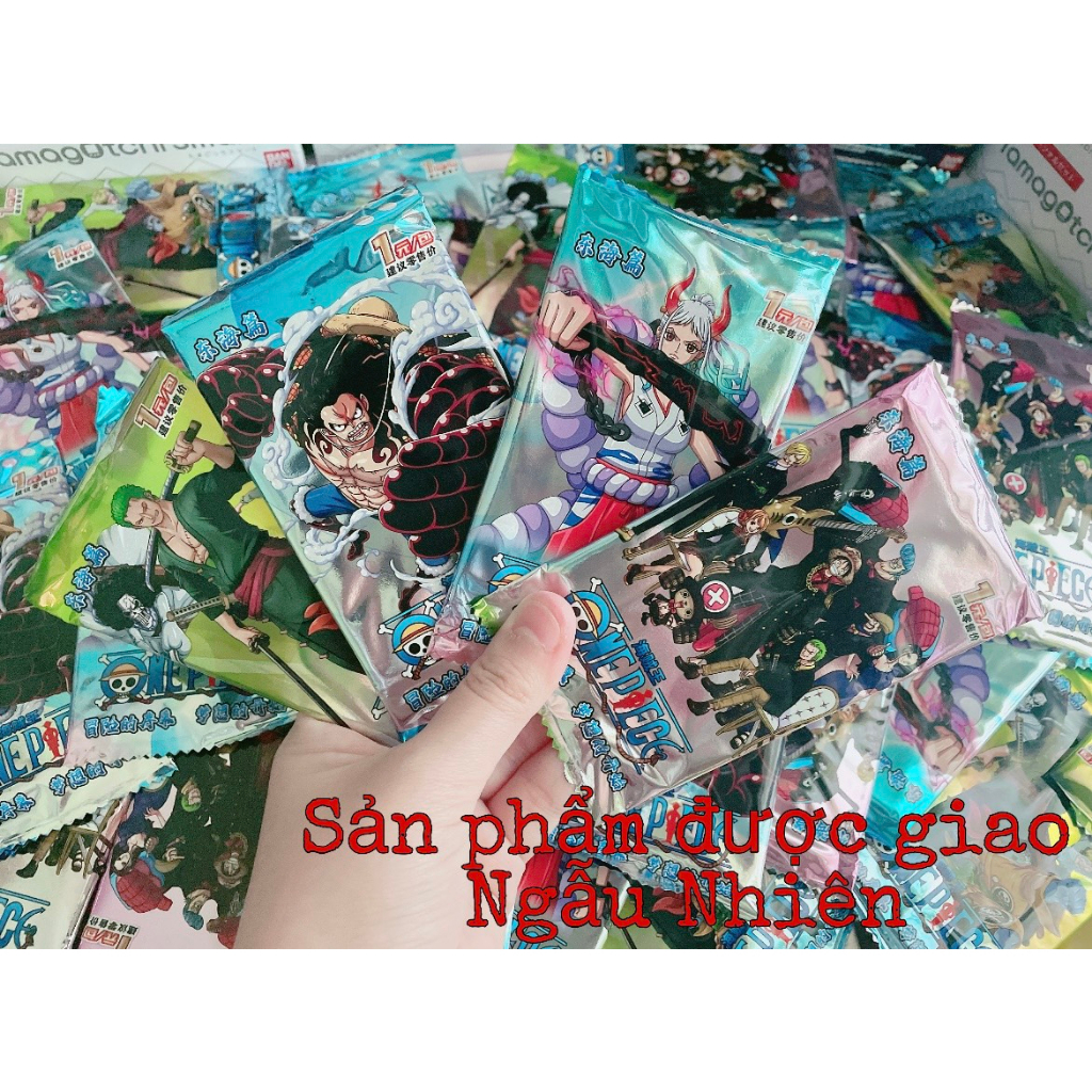 Thẻ nhân phẩm Anime One Piece  -  Vua hải tặc ngẫu nhiên siêu rẻ