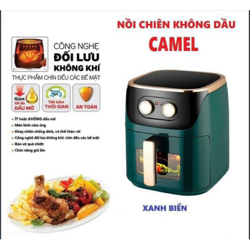 HCM Nồi chiên không dầu Camel 12L 10L 8L