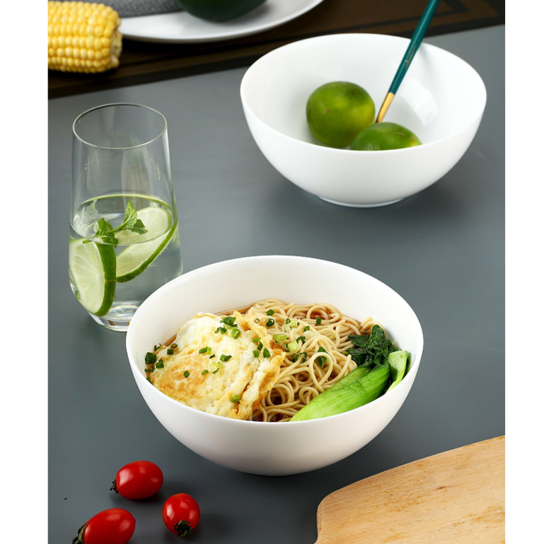 Bộ 6 bát tô thủy tinh Luminarc Diwali N3975*6 18cm, dùng lò vi sóng, máy rửa bát | Hàng chính hãng