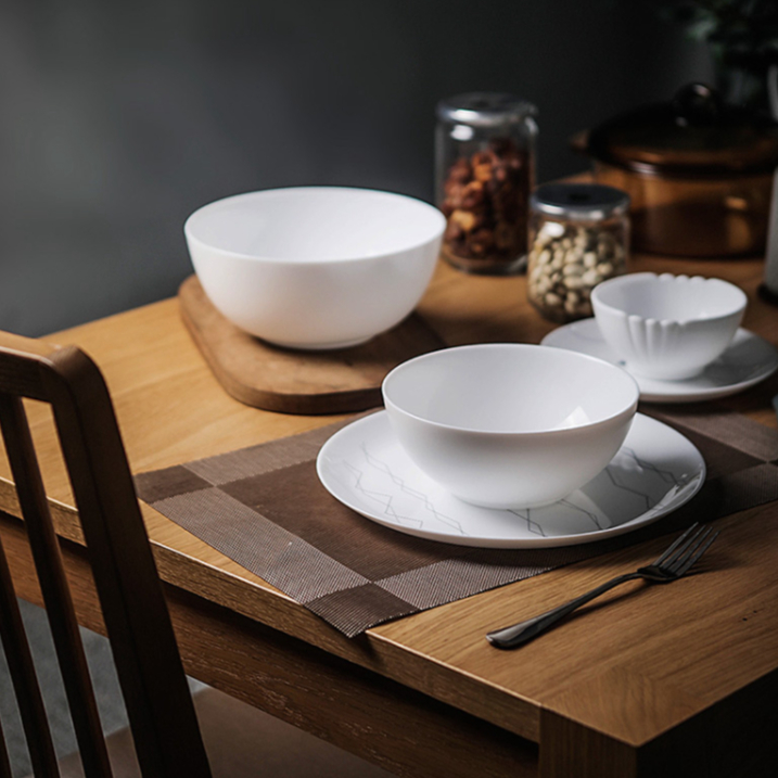 Bộ 6 bát tô thủy tinh Luminarc Diwali N3975*6 18cm, dùng lò vi sóng, máy rửa bát | Hàng chính hãng