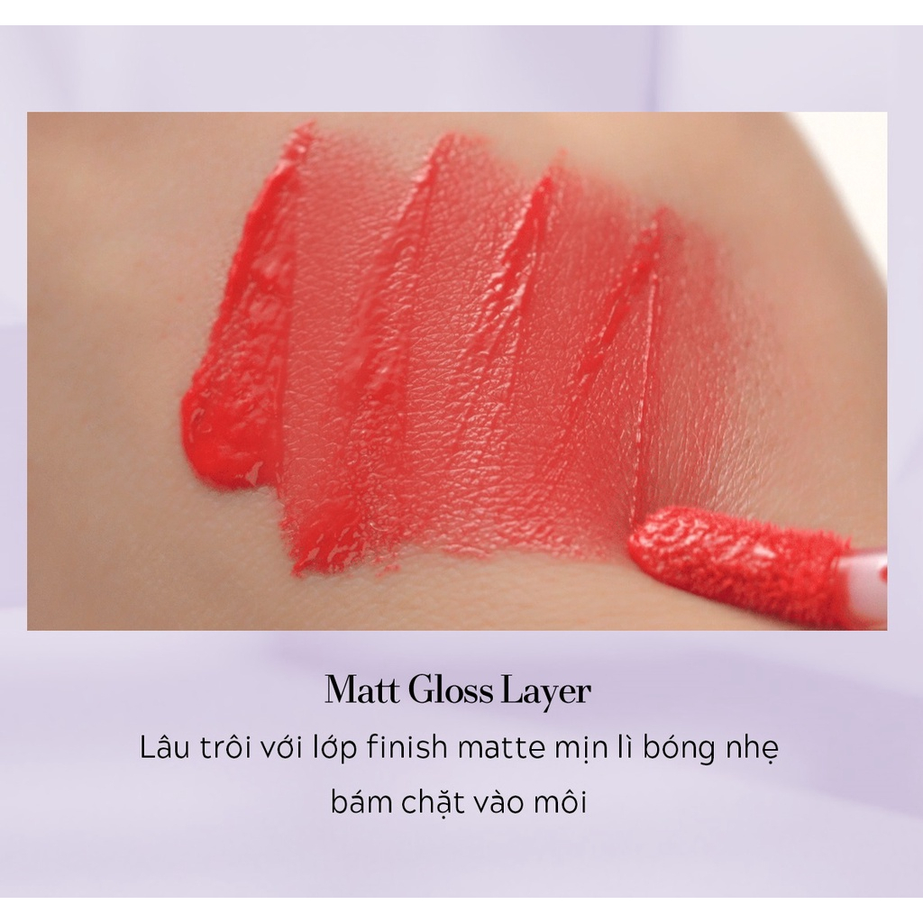 Son kem BLACK ROUGE DOUBLE Layer Over Velvet