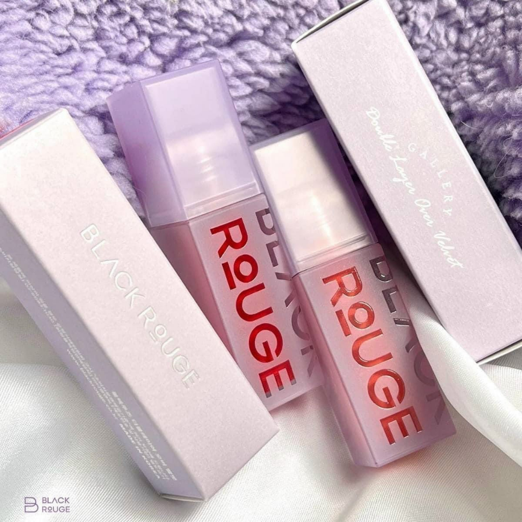 Son kem BLACK ROUGE DOUBLE Layer Over Velvet