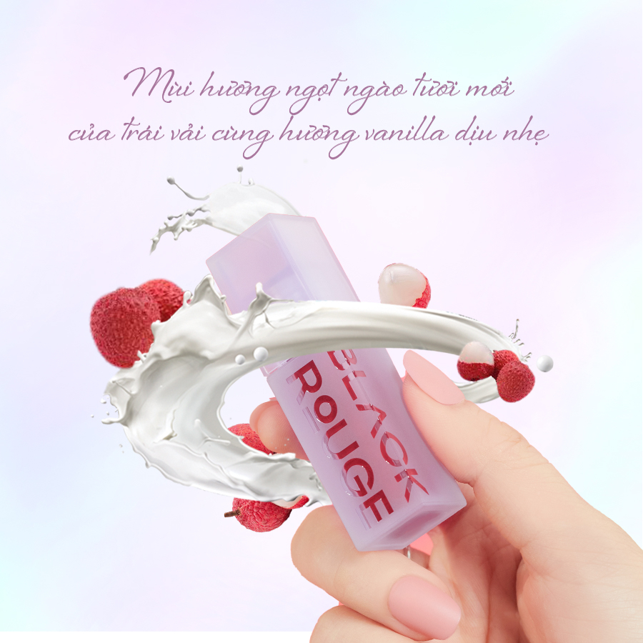 Son kem BLACK ROUGE DOUBLE Layer Over Velvet