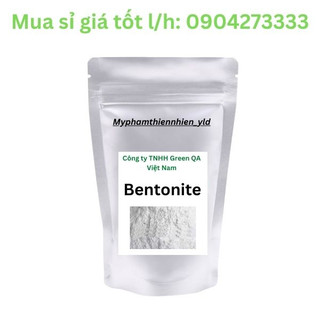 Bột đất sét bentonite - nguyên liệu mỹ phẩm