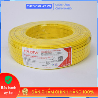 Dây điện đôi Cadivi 2x50 cuộn 100 mét - Hàng chính hãng
