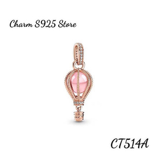 CHARM PAN ALE TREO KHINH KHÍ CẦU VÀNG HỒNG BẠC S925 HÀNG CAO CẤP