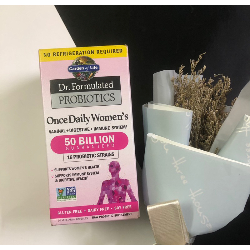 Lợi khuẩn Cho Phụ Nữ Garden of Life Dr. Gormulated PROBIOTICS Once Daily Women’s 30 viên - Mỹ