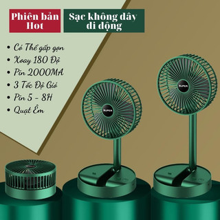 Quạt tích điện mini để bàn