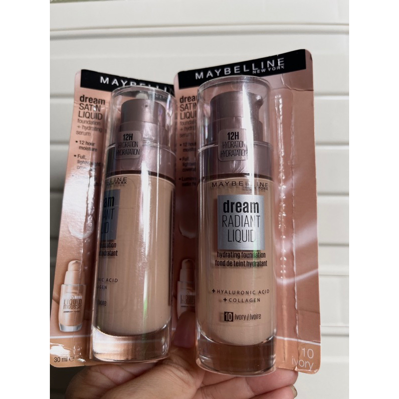 Kem nền Maybelline Dream Satin Liquid Foundation Hydrating Serum 30mL