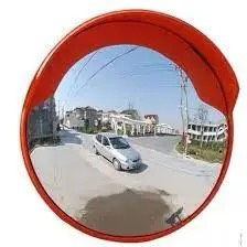 Gương cầu lồi giao thông 80cm ngoài trời đầu đủ phụ kiện