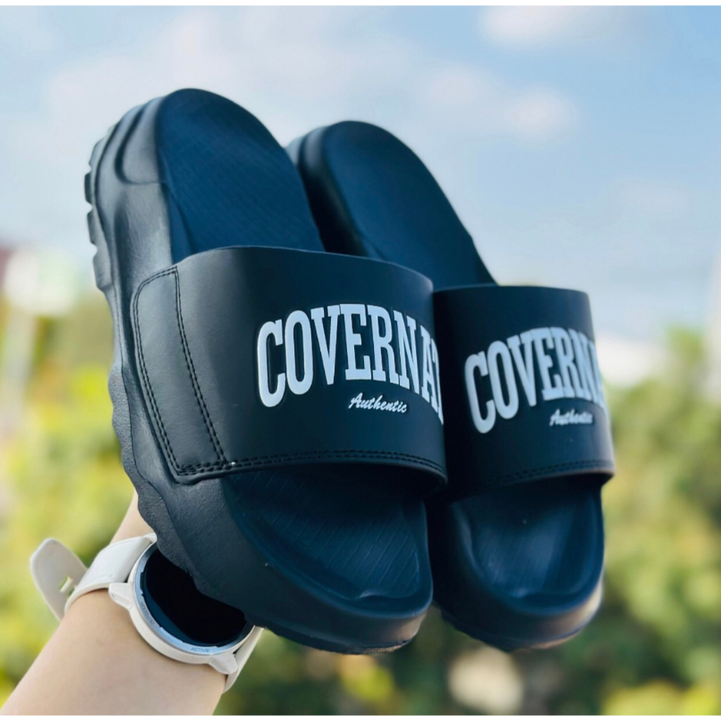 Dép covernat convernat quai ngang nam nữ version 2, đế api bền bỉ, quai dập nỗi - Freeship