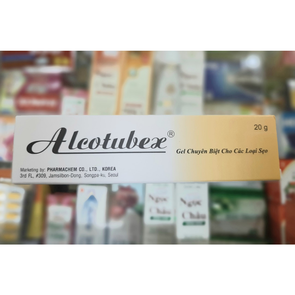 ALCOTUBEX 20G kem sẹo lồi hiệu quả của Hàn Quốc