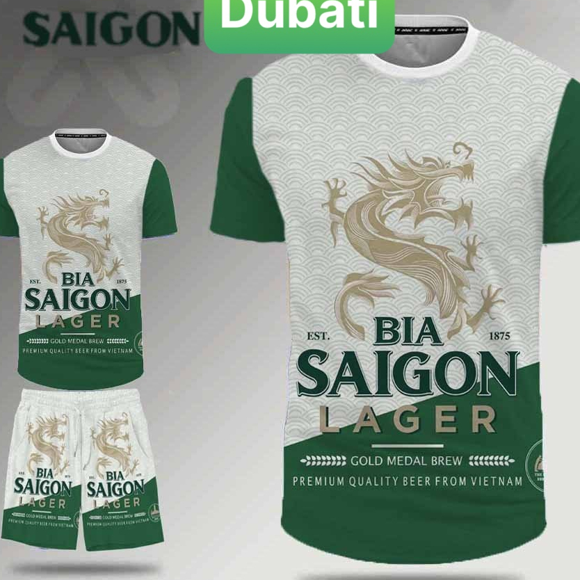 ĐỒ ĐÁ BANH THỂ THAO THỜI TRANG MÈ CAO CẤP MẪU BIA - SAI GON - THÍCH HỌP TẤT CẢ CÁC MÔM THỂ THAO VÀ DU LỊCH - DUBATI FASH