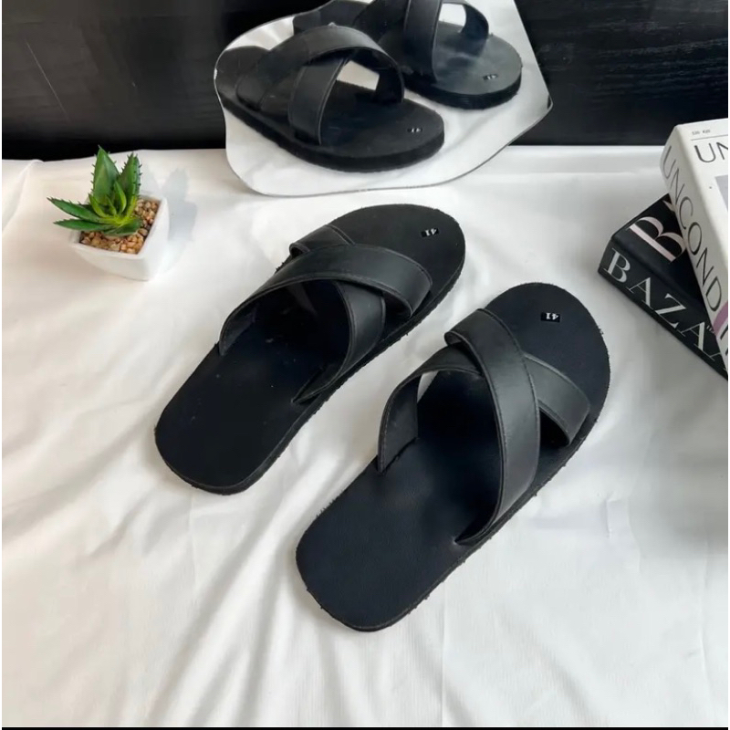 Sandal chéo nam nữ