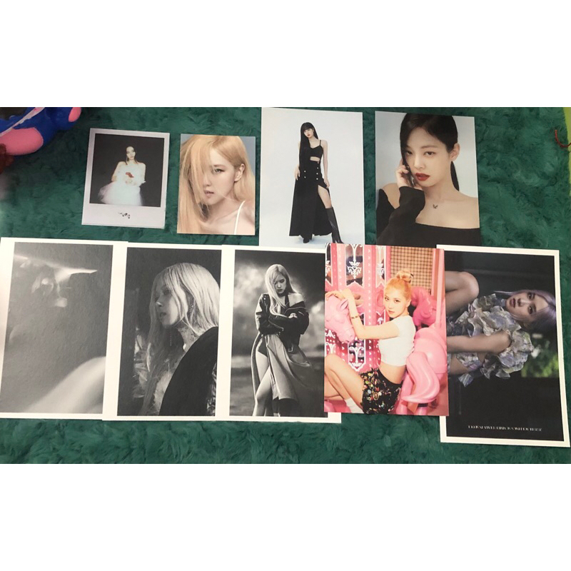 CARD ROSÉ & JISOO BLACKPINK