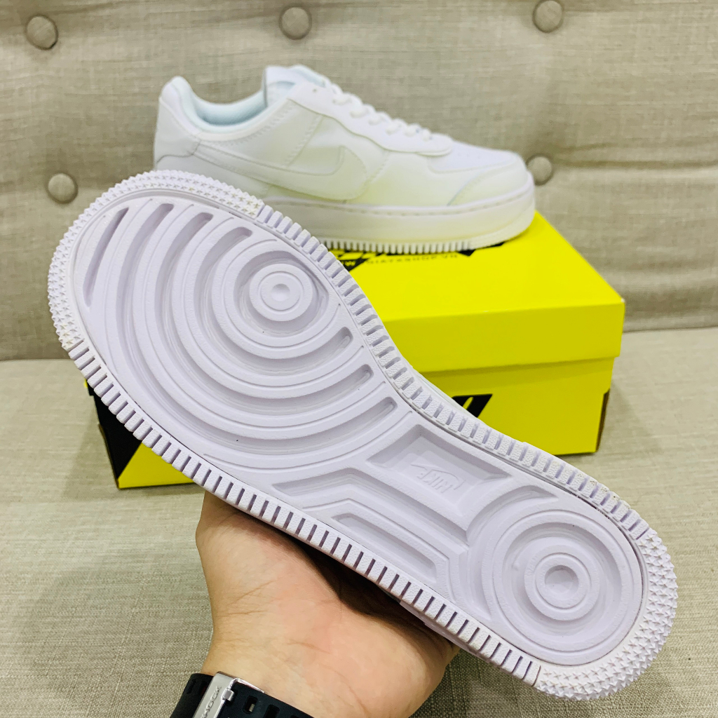 Giày_Nike Air Force 1 Low All White Shadow, Sneaker AF1 bản Like.Aut Oder mới 100% full Box | BigBuy360 - bigbuy360.vn