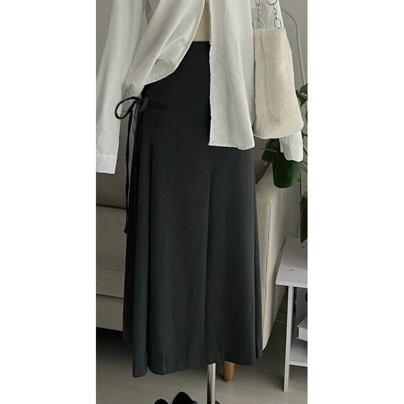 Chân Váy Ulzzang Dài Xếp Ly Hottrend Mã CV062