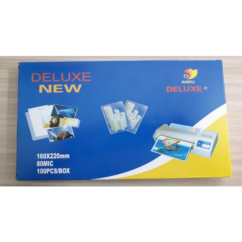 Nhựa Ép Plastic - Màng ép plastic A5 80 Mic - Xấp 100 tờ