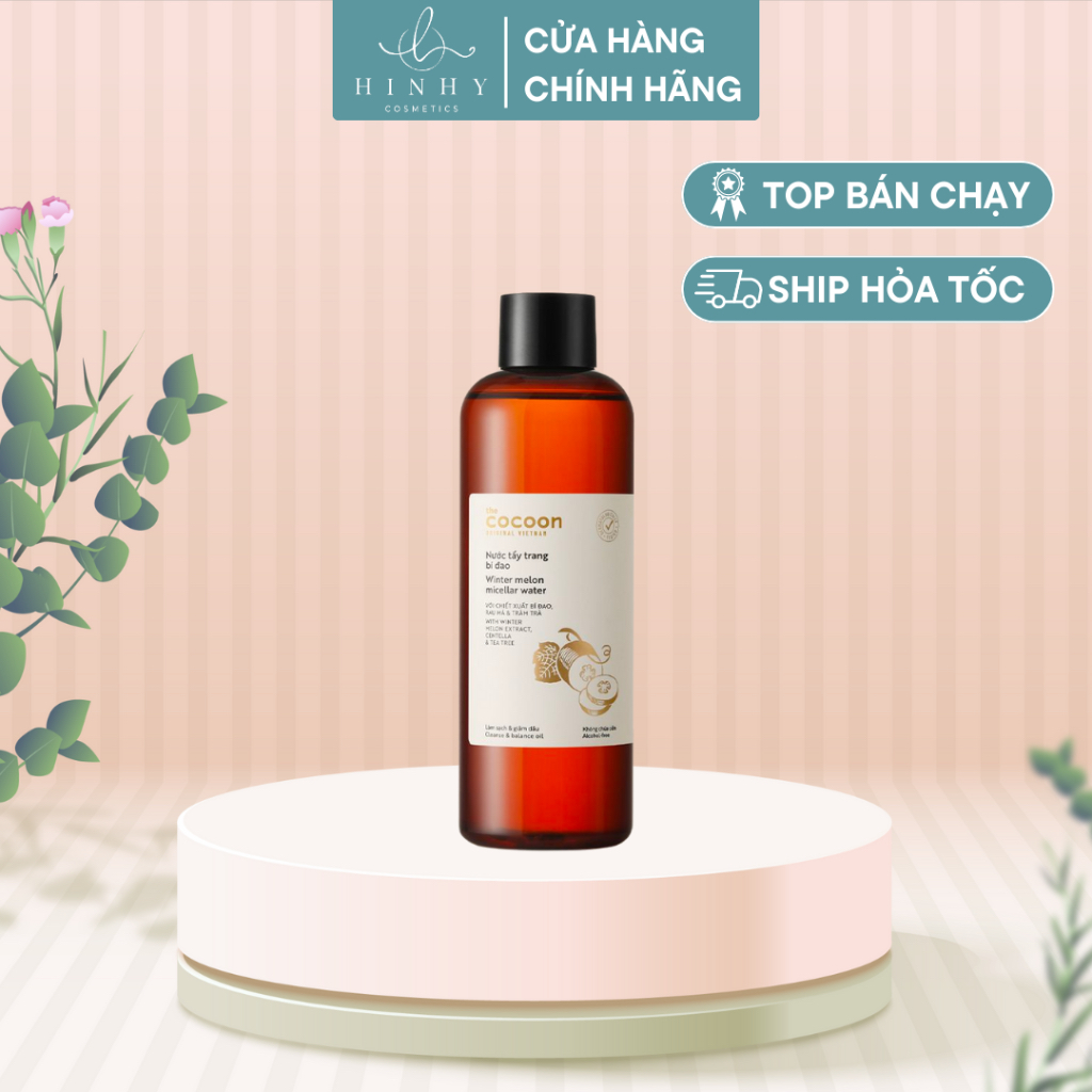 Tẩy Trang Bí Đao Cocoon 500ml