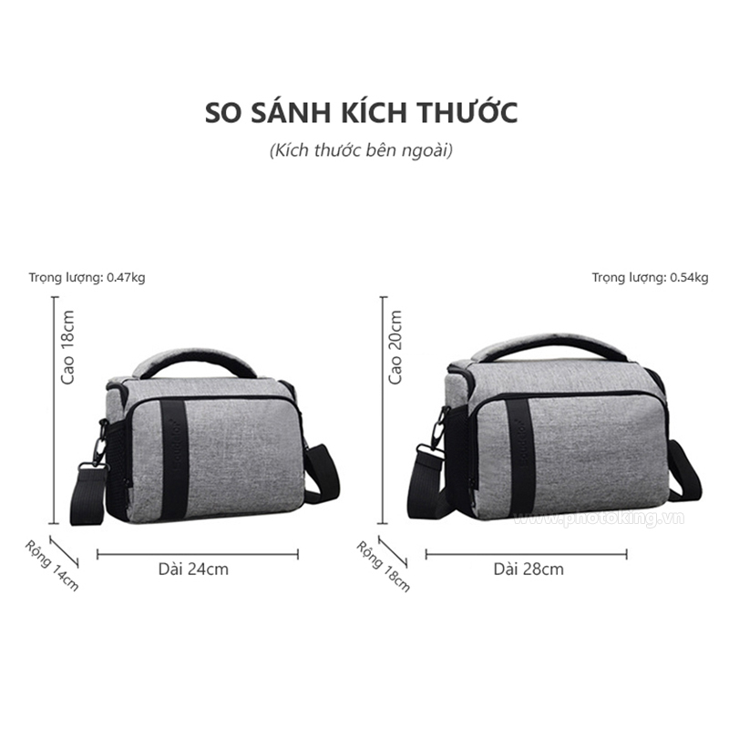 Túi máy ảnh thời trang PTK-DS05