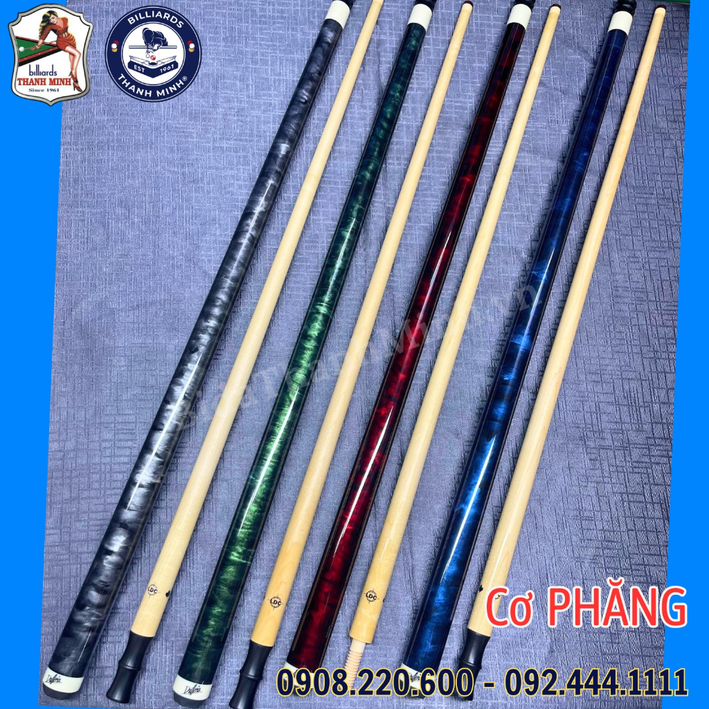 Cơ bida lip - phăng Duffurin seri3 kèm combo