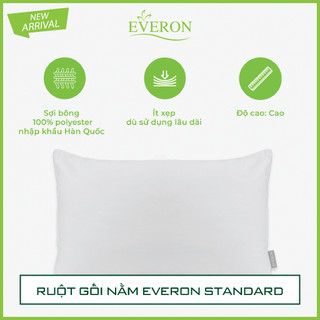 Ruột gối đầu kháng khuẩn everon standard - hàng chính hãng
