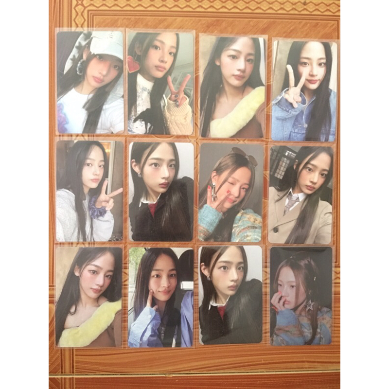 (OFFICIAL) CARD BO GÓC NEWJEANS MINJI