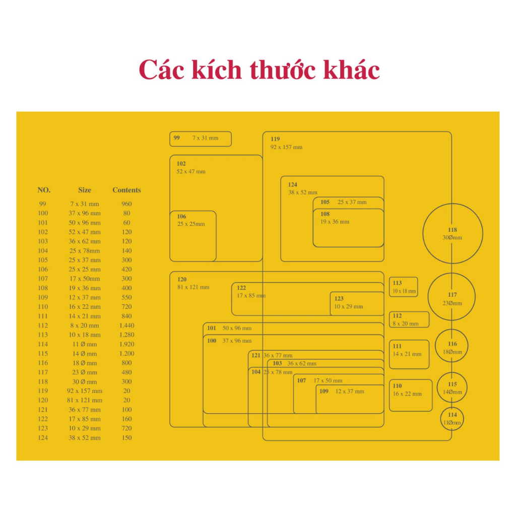 Giấy Decal A5 Tomy Uni Plus có keo dán