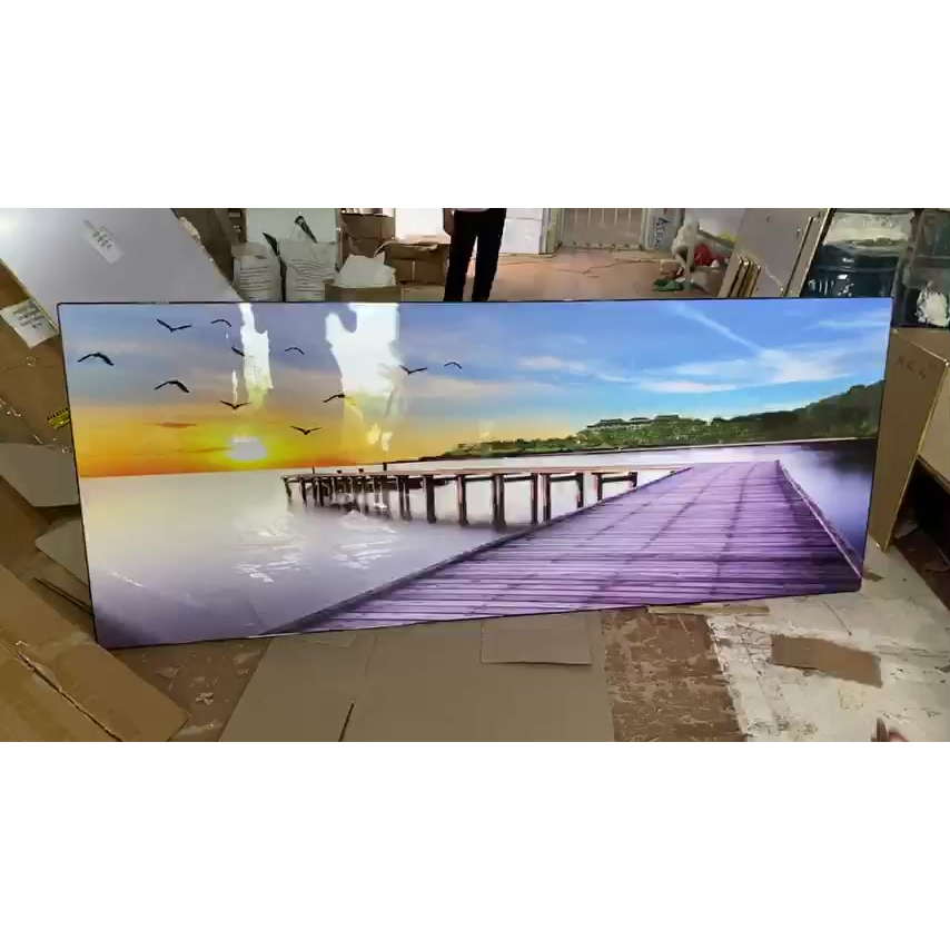 Tranh treo tường, tranh tráng gương pha lê cao cấp, Giá tại xưởng. Phù hợp trang trí phòng khách, phòng ngủ, cầu thang