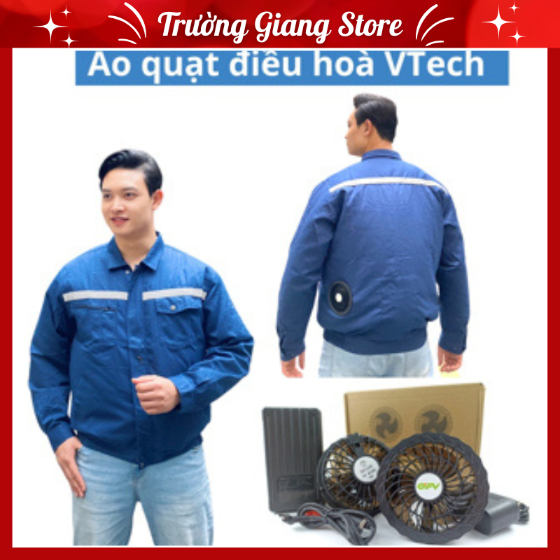 [Hàng Chính Hãng] Áo Điều Hòa Akita Nhật Bản, Bảo Hộ Lao Đông, Áo Làm Mát Cơ Thể Mùa Hè