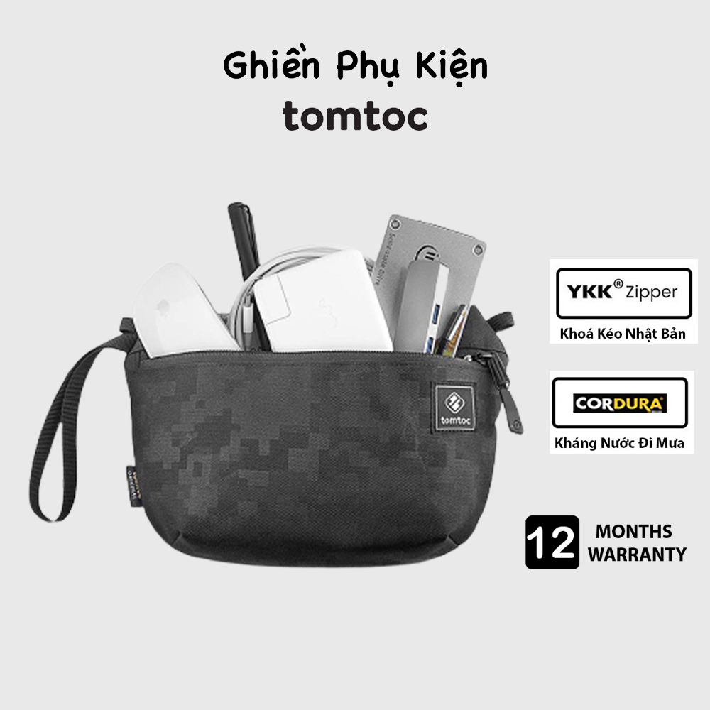 Túi Đeo Chéo Bao Tử Tomtoc Basic - Hàng Chính Hãng