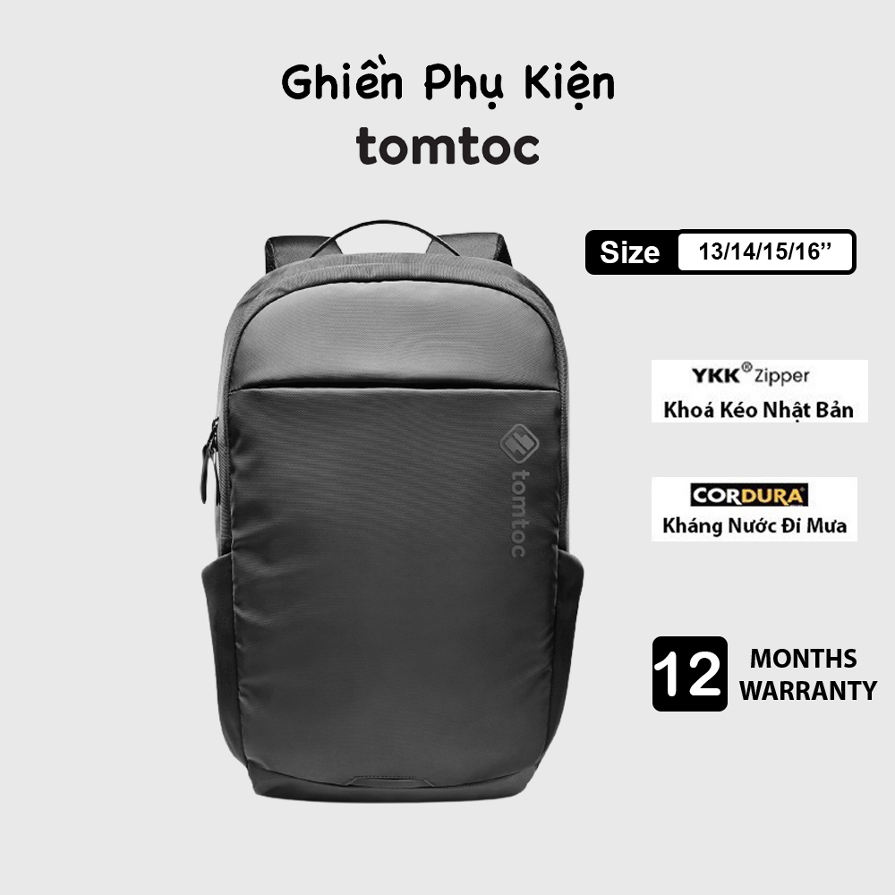 Balo Tomtoc USA Premium Urban Cho Laptop/Macbook 15.6inch