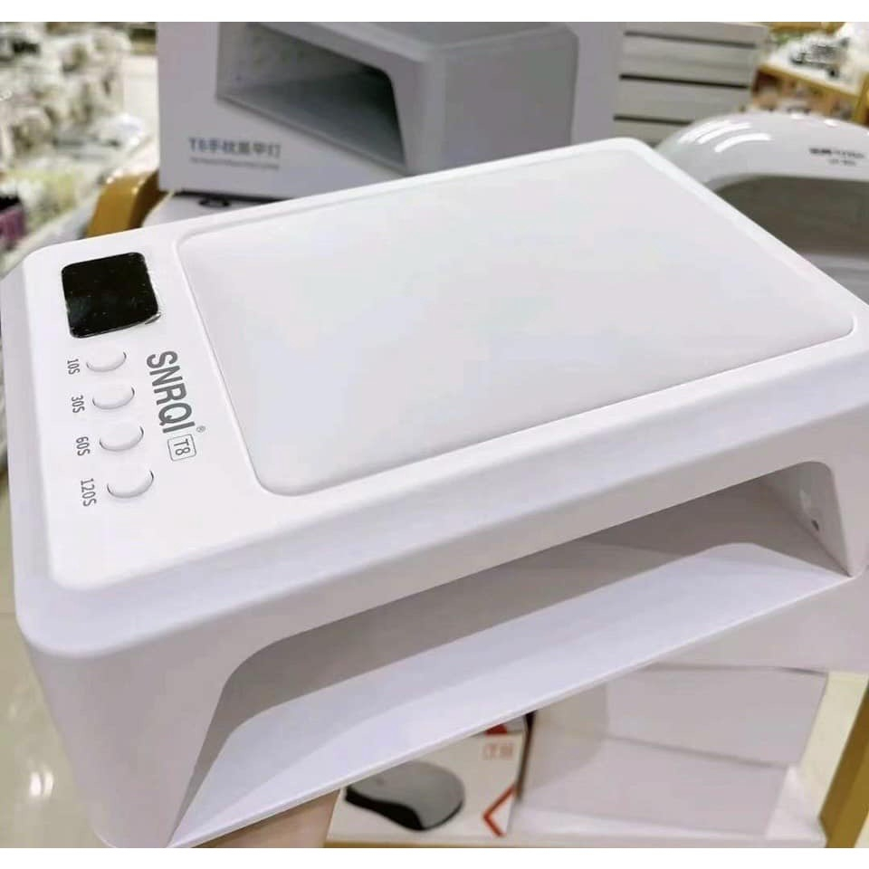 Máy hơ gel T8 SNRQI khoang rộng vừa 2 tay 72W