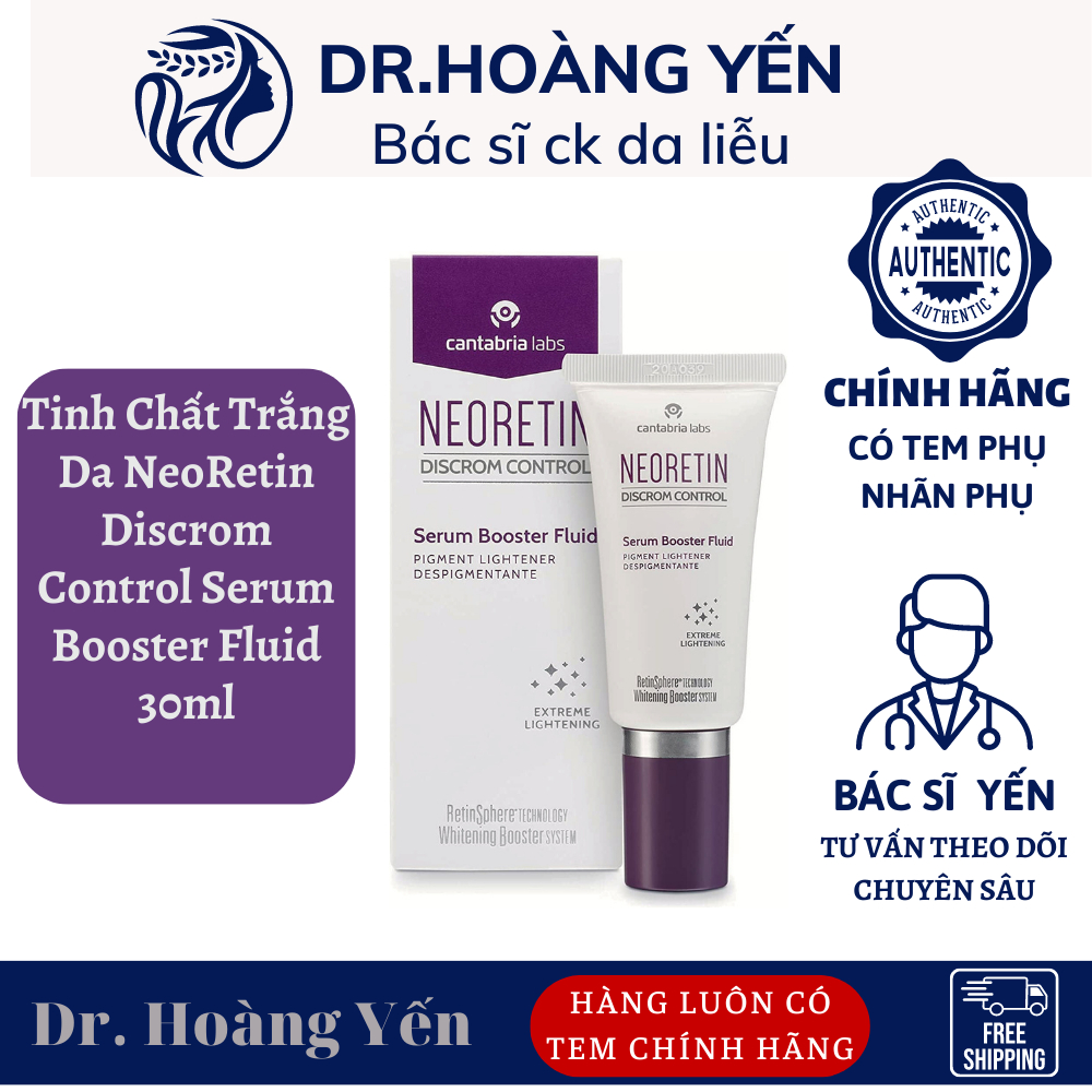 Serum Neoretin Discrom Control Booster Fluid 30ml làm sáng da mờ nám - BS YẾN
