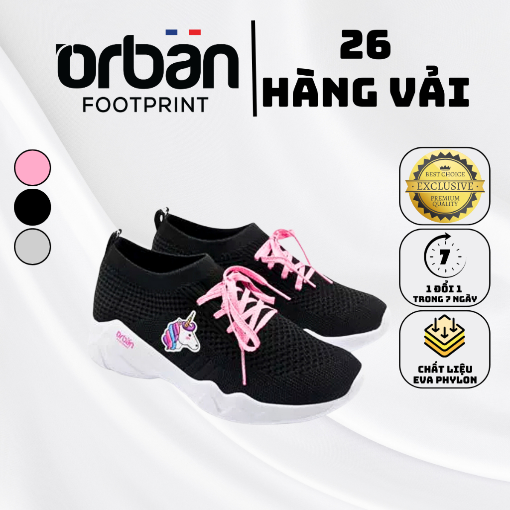 Giày Thể Thao Cổ Chun Trẻ Em Urbanfootprint TG2018