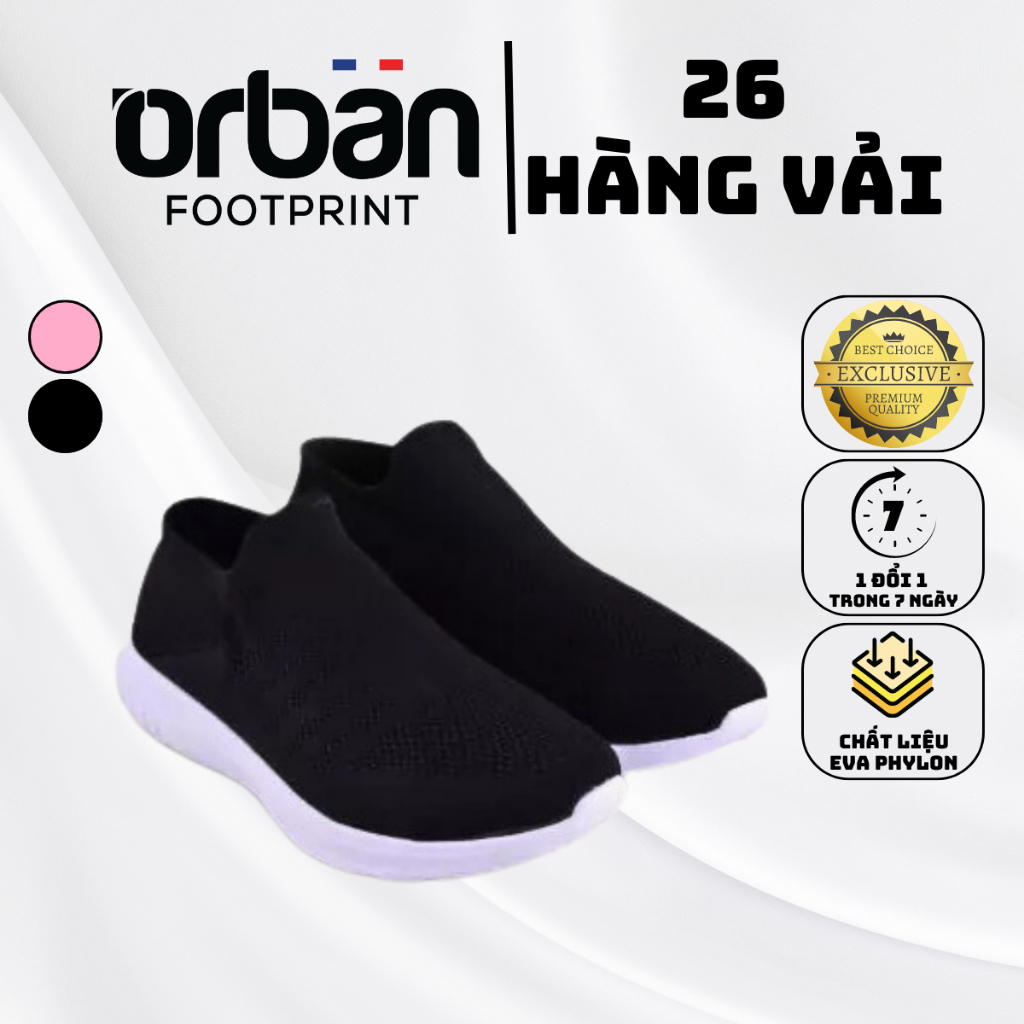 Giày Sneaker Thể Thao Cổ Chun TL1803 Urbanfootprint Chính Hãng