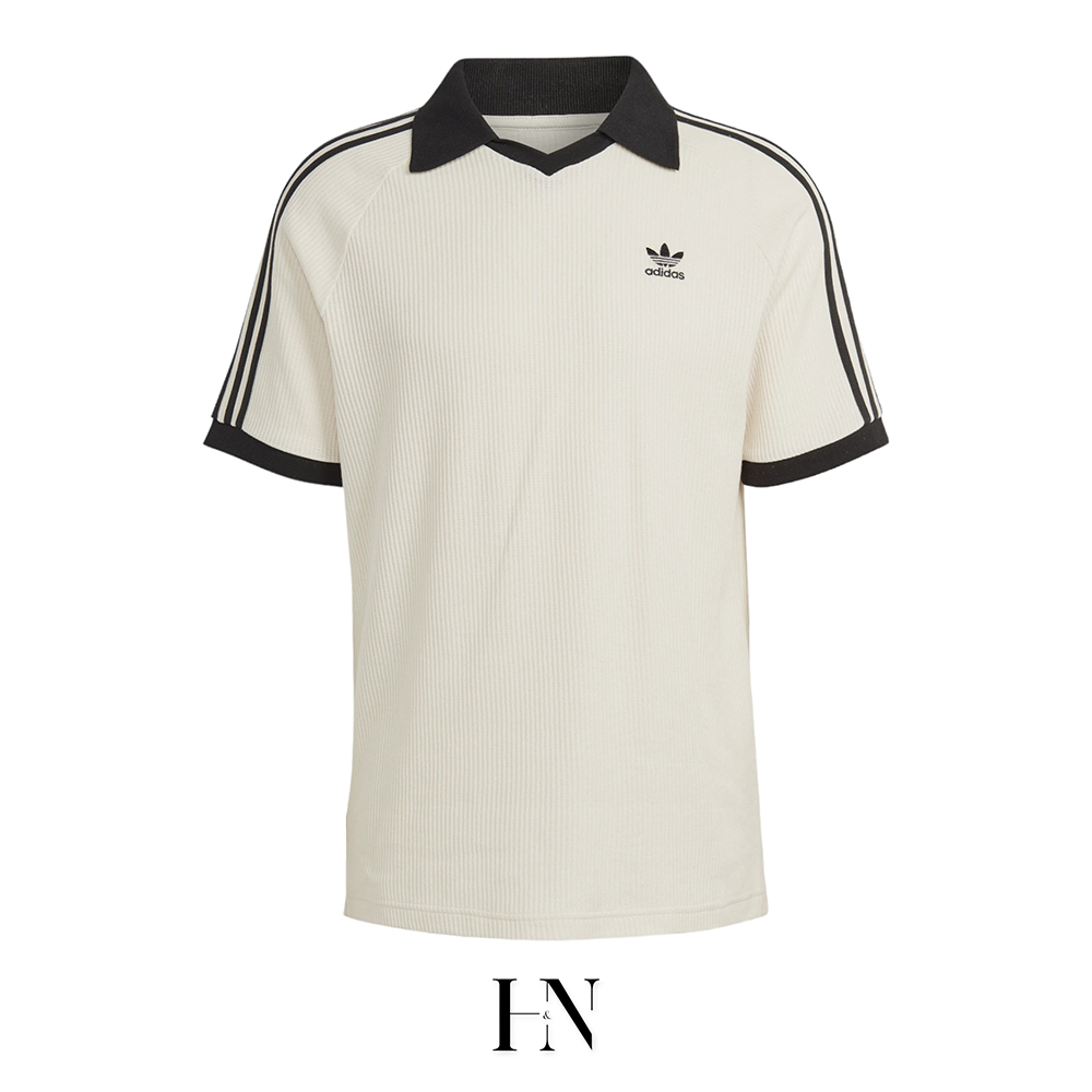 ÁO ADIDAS ADICOLOR WAFFLE POLO SHIRT BEIGE HA9311