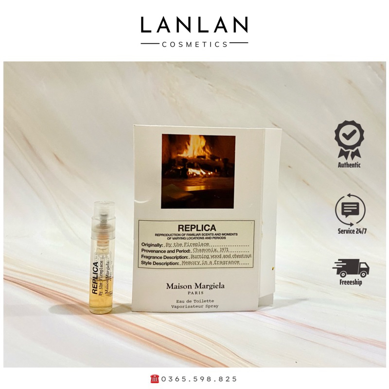 Mẫu thử nước hoa Replica Maison Margiela By the Fireplace [Vial 1.5ml]