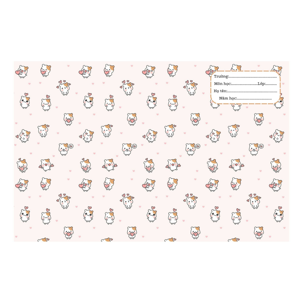 🫶🏻Combo 10 tờ🫶🏻 Giấy bao tập sinh viên/ tập B5 KHÔNG KÈM GIẤY KIẾNG - MẪU 1 - BÌA BAO TẬP CUTE