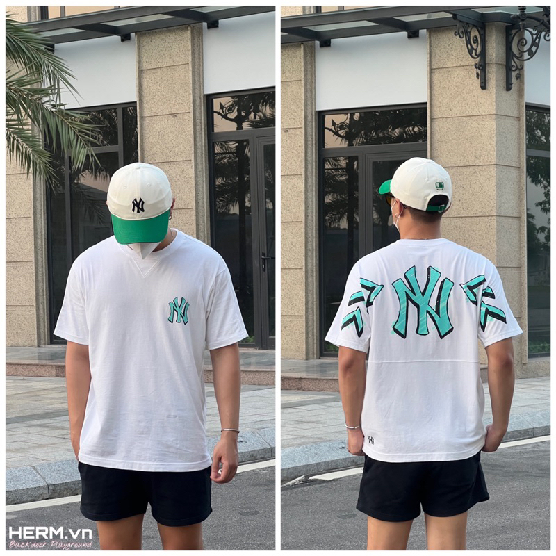 Áo Thun M.L.B Seamball Back Logo NY