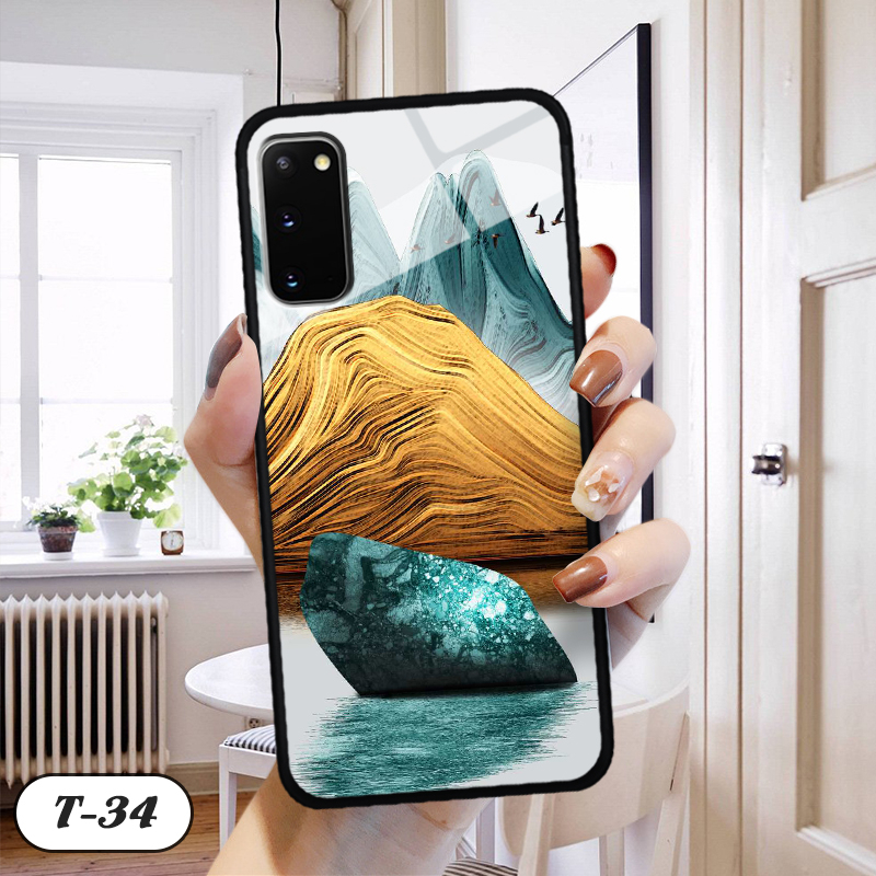 Ốp lưng kính 3D cao cấp Samsung Galaxy S20/S20 5G/S20 FE/S20 Plus/S20 Ultra