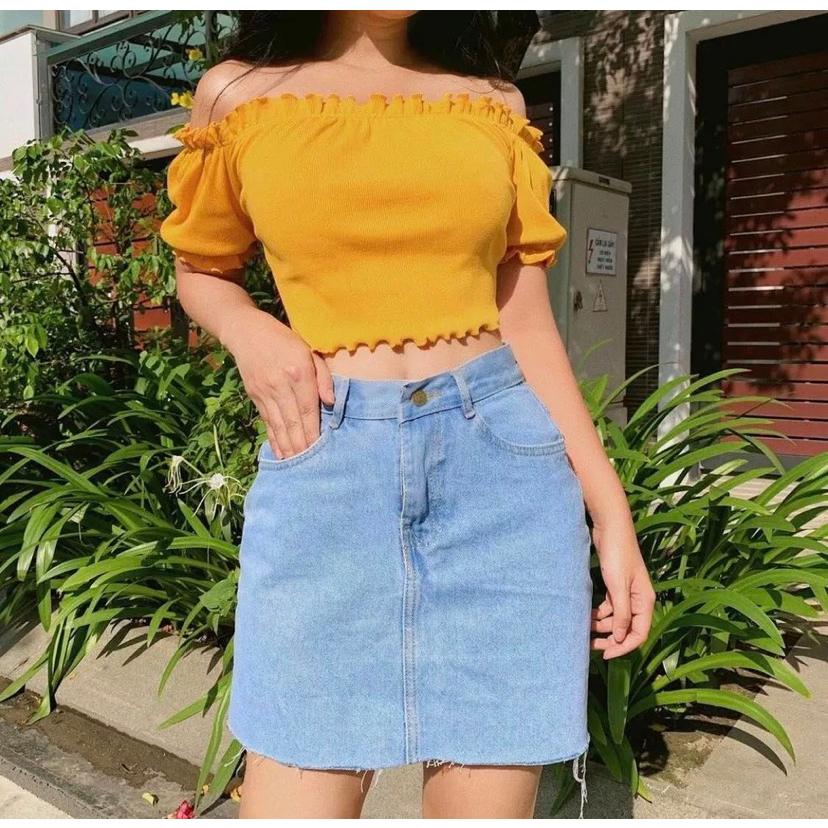 DII COLLECTION - Chân váy jeans thiết kế dạo phố năng động