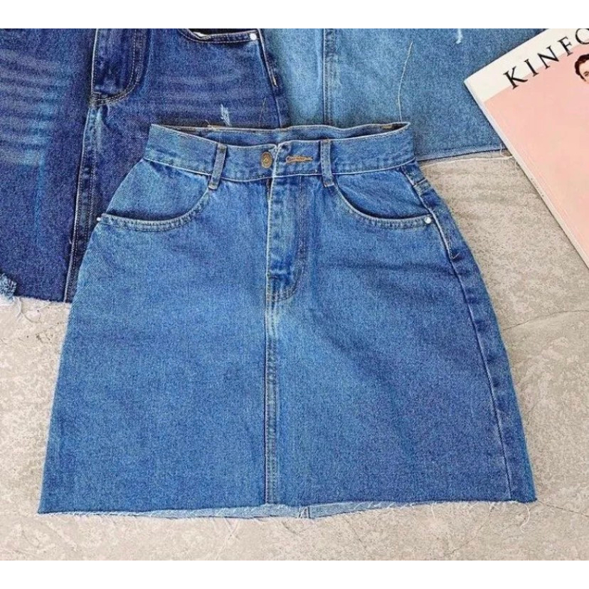 DII COLLECTION - Chân váy jeans thiết kế dạo phố năng động